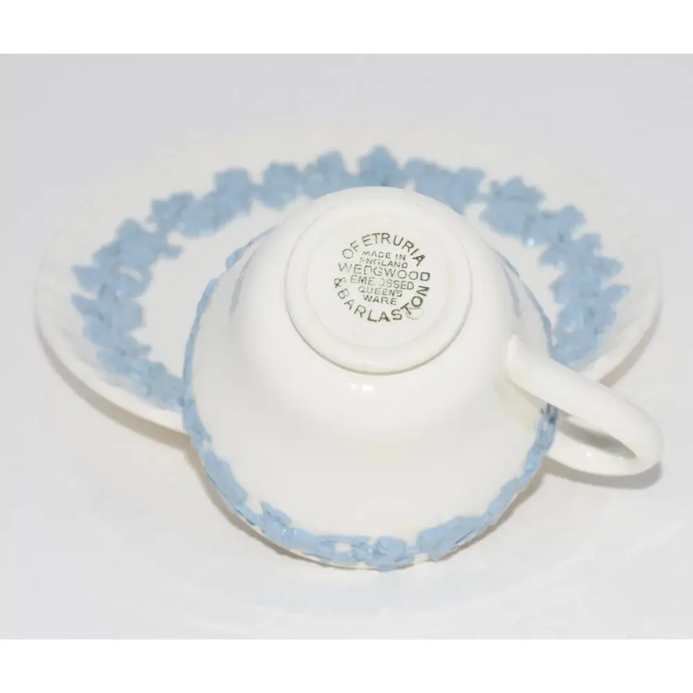 Wedgwood grape embossed